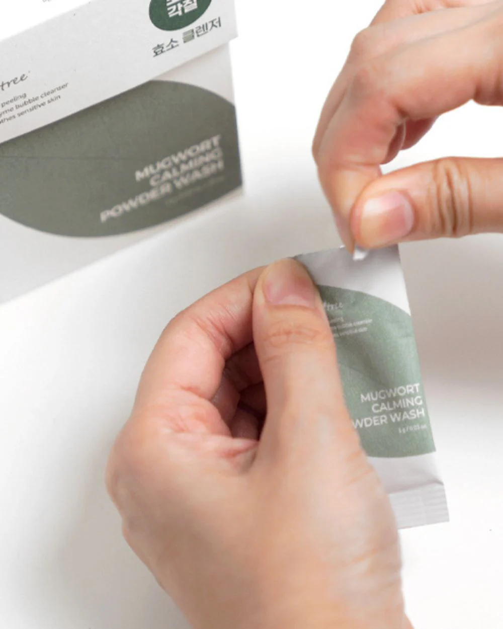 Mugwort Calming Powder Wash, 1g - Image 4