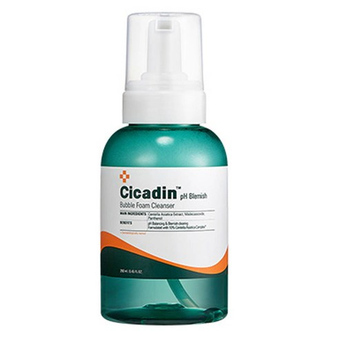 Cicadin Low pH Blemish Cleansing Bubble Foam, 250ml