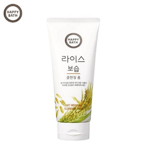Rice Moisturizing Cleansing Foam, 200g - Image 1