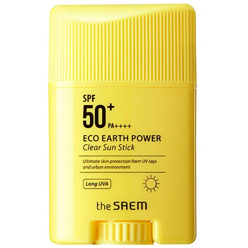 Eco Earth Power Clear Sun Stick [SPF50+/PA++++], 22g - Image 1
