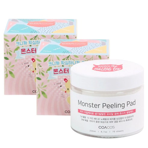 Monster Peeling Pad, 70ea
