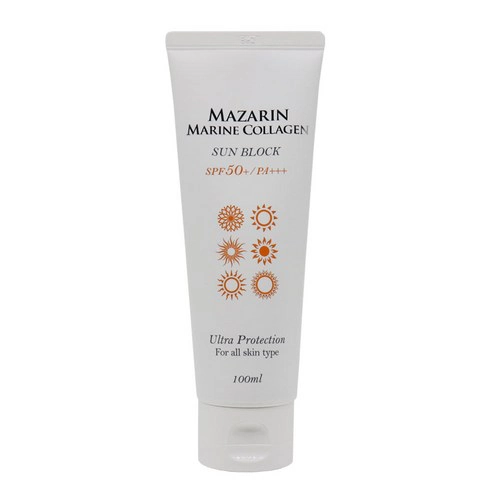 Mazarin Marine Collagen Sunscreen [SPF50+/PA+++], 50ml