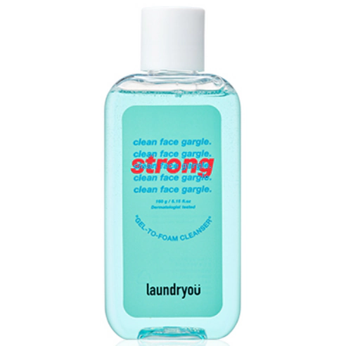 Clean Face Gel to Foam Cleanser [Strong], 160g