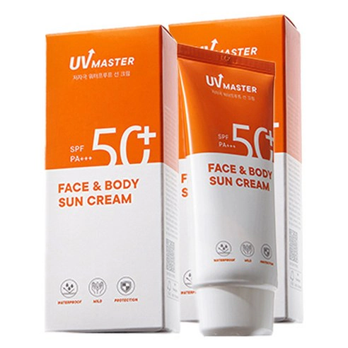 UV Master Face & Body Sun Cream [SPF50/PA+++], 80ml
