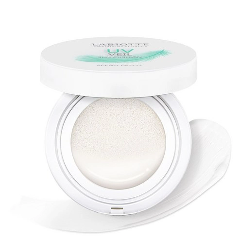 UV Veil Sun Cushion [SPF50+/PA++++], 15g+15g(Refill) - Image 1
