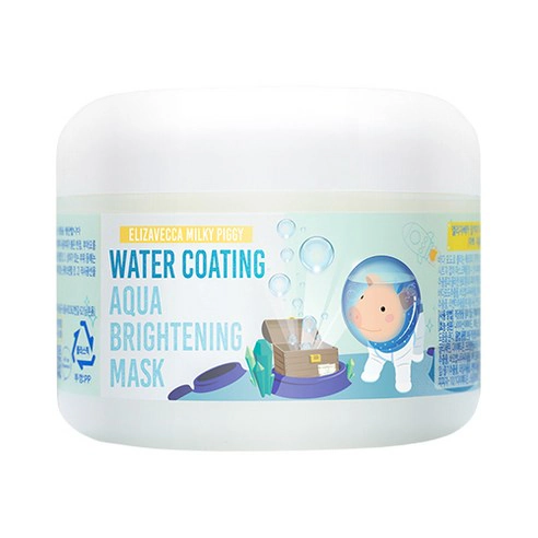 Milky Piggy Water Coating Aqua Brightening Mask, 1ea