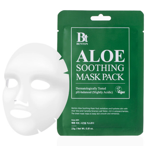 Aloe Vera Soothing Sheet Mask, 23g