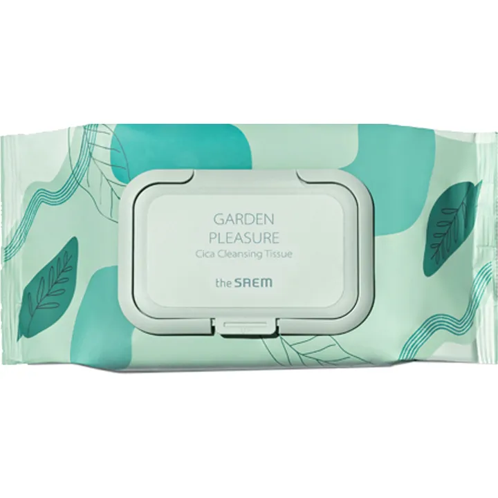 Garden Pleasure Cica Cleansing Wipes, 100ea