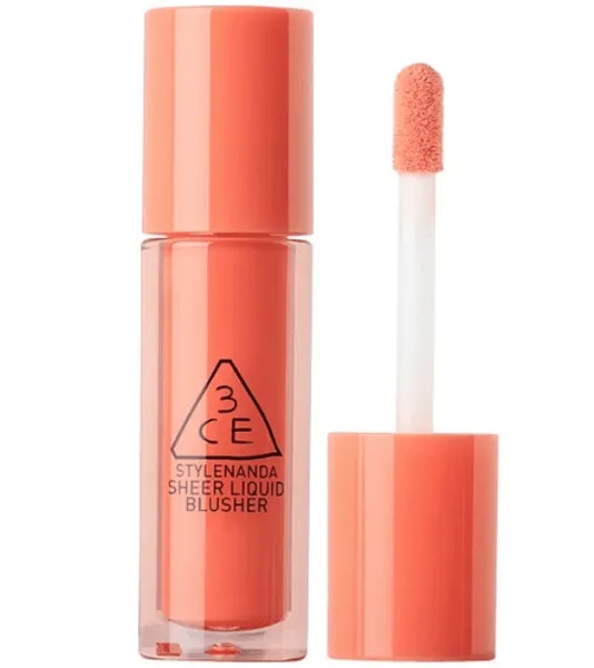 Sheer Liquid Blusher, Cozy Peach, 1pack