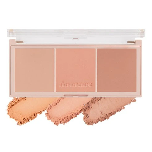 I'm Afternoon Tea Blusher Palette, 10.5g, 04 Milk Tea Time, 1pack