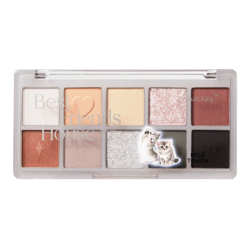 Best Friends House Palette, 01 Ash Kitty, 1pack