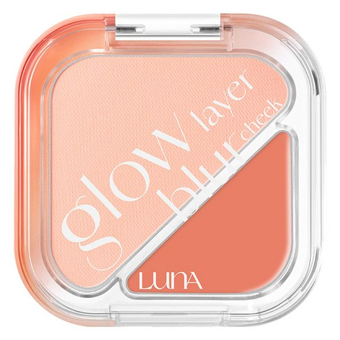 Glow Layer Blur Cheek, 8.5g, 01 Peach Shake, 1pack