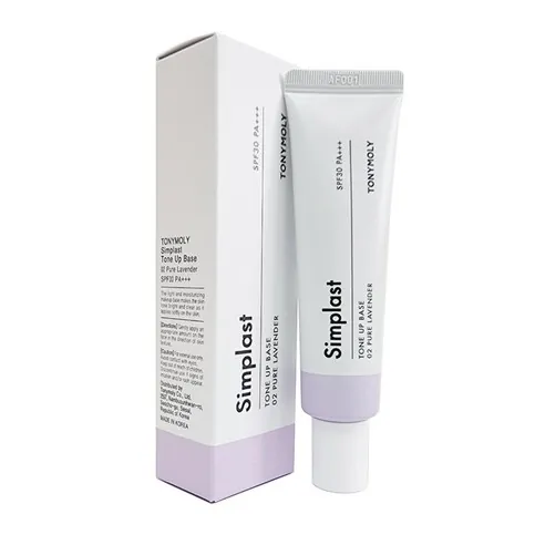 Simplast Tone-Up Base [SPF38/PA+++], 35g, 02 Pure Lavender, 1pack - Image 1