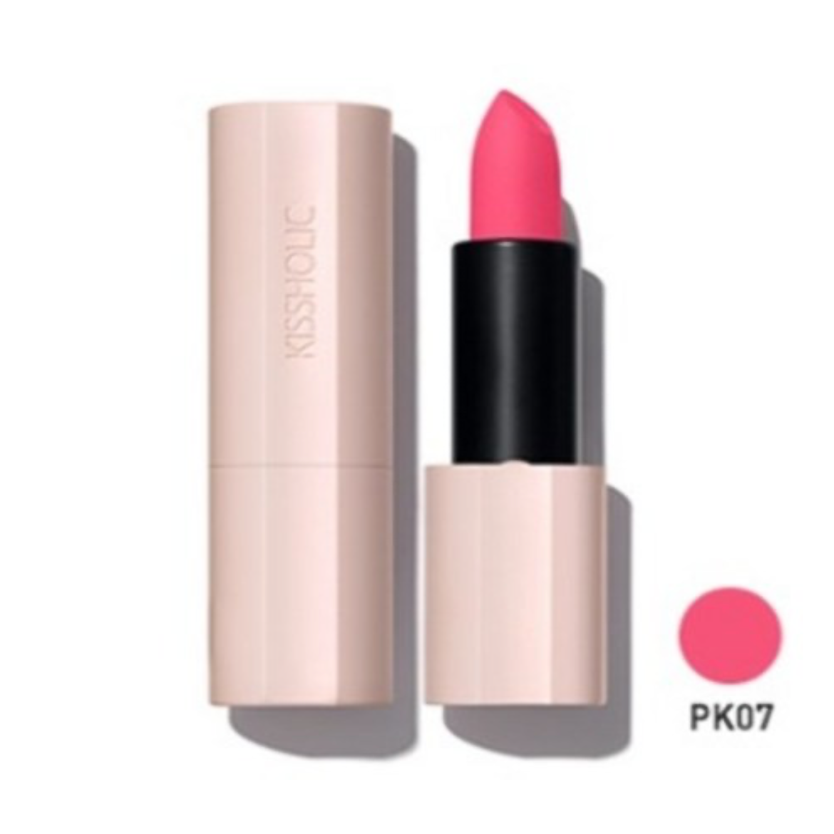 Kissholic Lipstick Matte, 3.5g, PK07 Special Pink, 1pack