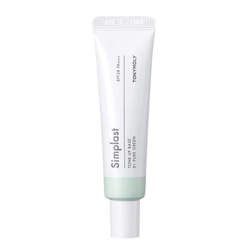 Simplast Tone-Up Base [SPF38/PA+++], 35g, 01 Pure Green, 1pack - Image 1