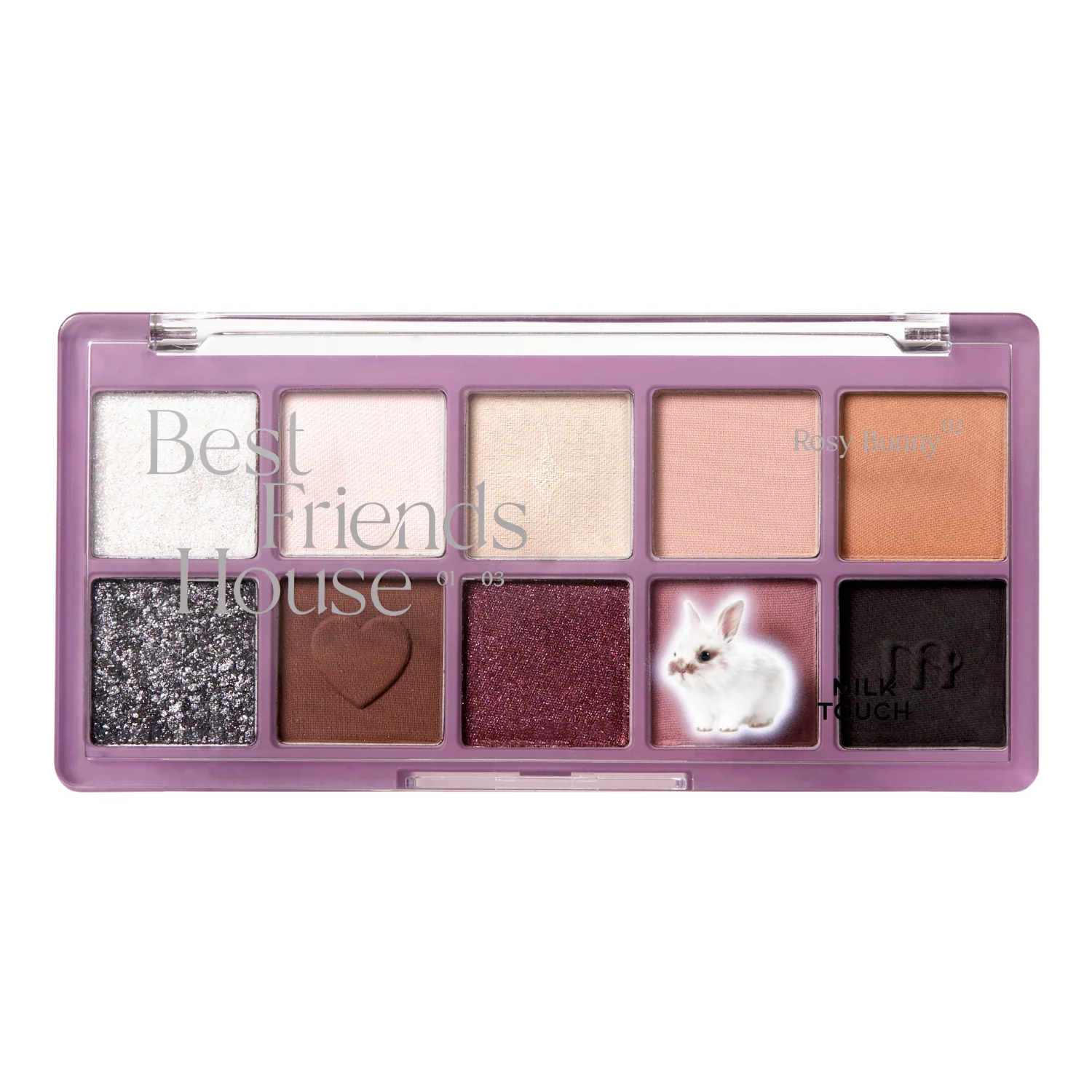 Best Friends House Palette, 02 Rosie Bunny, 1pack