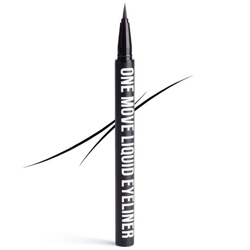 One Move Liquid Eyeliner, 0.55ml, Deep Black, 1pack