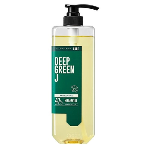 Deep Green J Houttuynia Cordata Hair Loss Shampoo[Unscented], 1000ml, 1pack