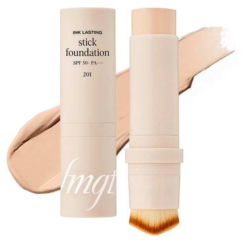 Ink Lasting Stick Foundation [SPF50+/PA+++], 15g, 201 Ivory, 1pack