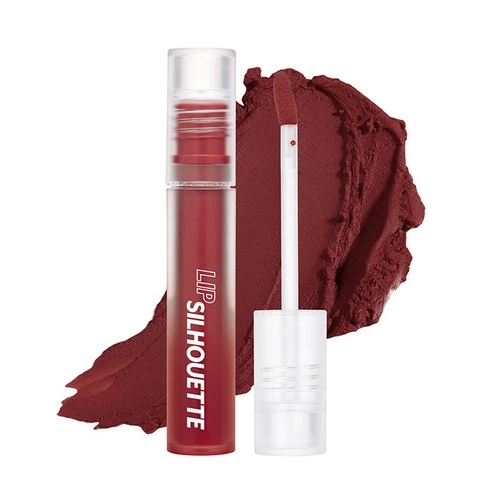 Lip Silhouette Matte Velvet Tint, 4g, 06 Preppy Brick, 1pack