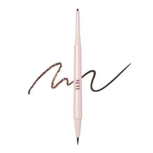 One Shot Dual Liner, 0.34g, 02 Choco Brownie, 1pack