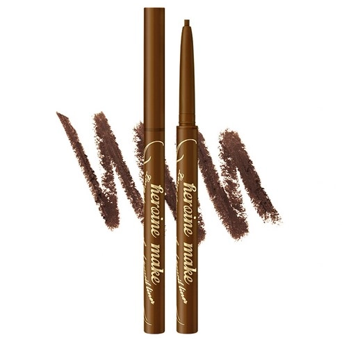 Heroine Make Long Stay Smooth Gel Pencil Liner, 0.1g, Natural Brown, 1pack