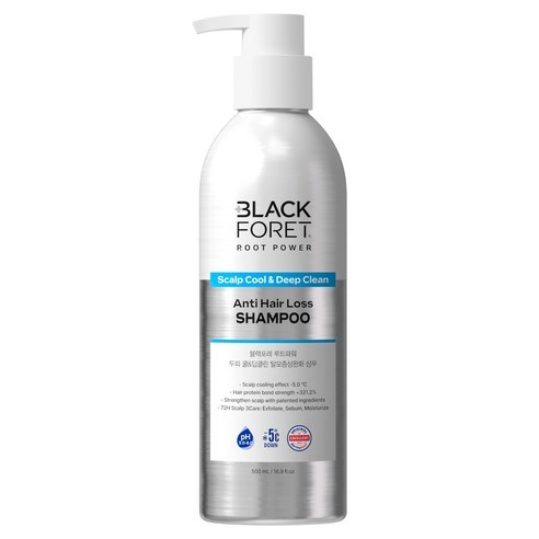 Root Power Scalp Cool & Deep Clean Shampoo, 500ml, 1pack