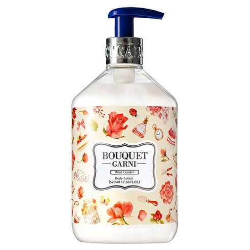 Body Lotion [Rose Garden], 520ml, 1pack