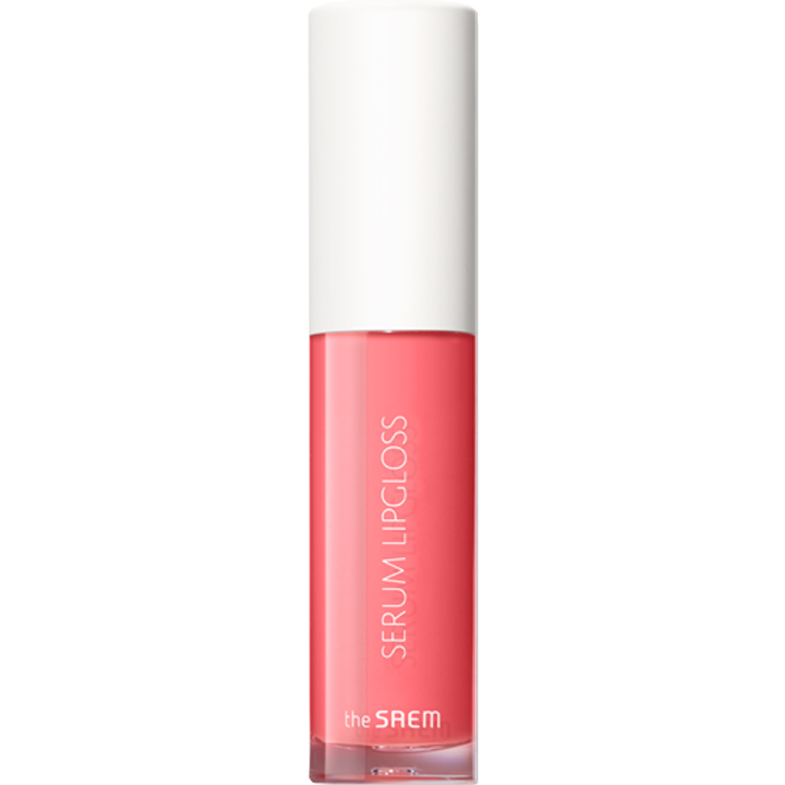 Saemmul Serum Lip Gloss, 4.5g, CR01 Elegant Coral, 1pack