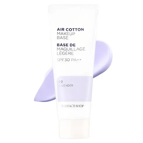 Air Cotton Makeup Base [SPF30/PA++], 35g, Lavender, 1pack