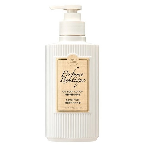 Perfume Boutique Oil Body Lotion [Santal Musk], 350g, 1pack
