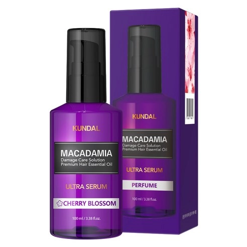 Macadamia Ultra Hair Serum [Cherry Blossom], 100ml, 1pack