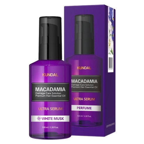 Macadamia Ultra Hair Serum [Amber Vanilla], 100ml, 1pack
