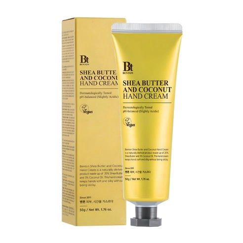 Shea Butter and Coconut Hand Cream, 50g, 1pack