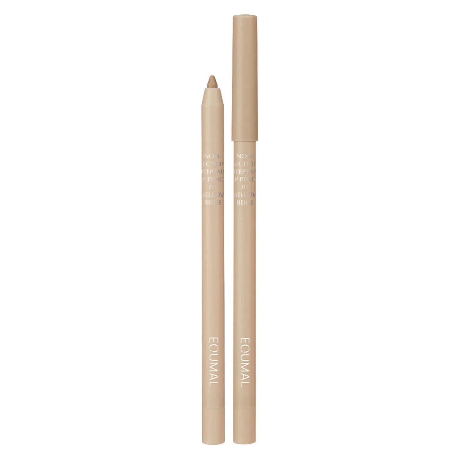 Non-Section Deeptail Lip Pencil, 0.4g, 03 Mellow Beige, 1pack - Image 1