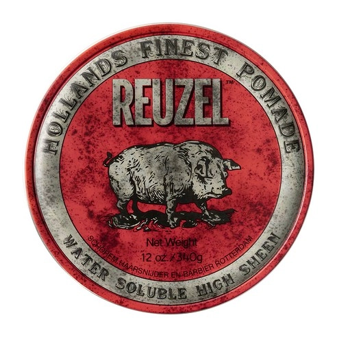 Red Water Soluble High Shine Pomade, 35g, 1pack