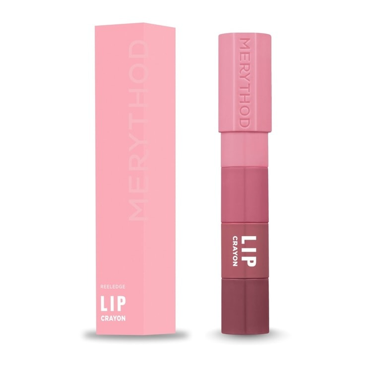 ReelEdge Lip Crayon, 4g, 01 Mauve Rosie, 1pack