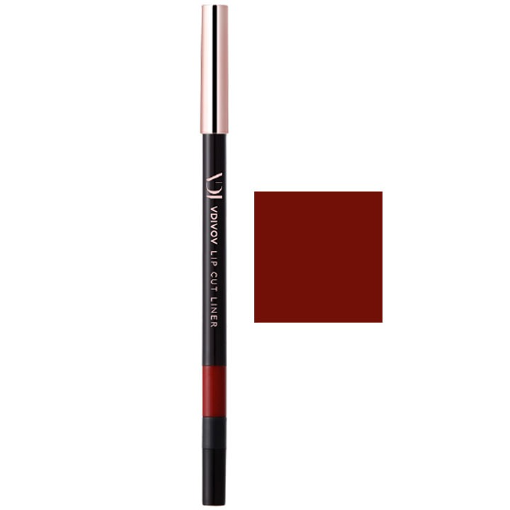 Lip Cut Liner, 0.5g, PP401 Hard Purple, 1pack