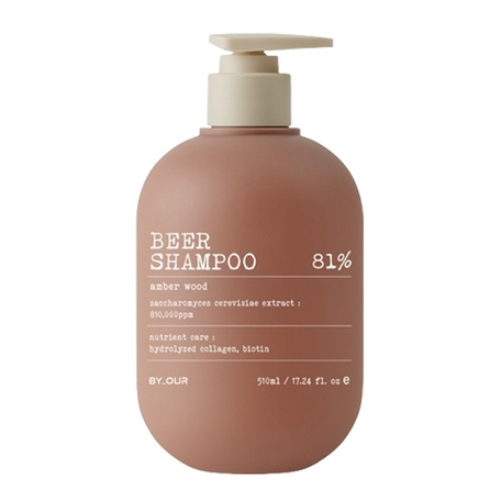 Black Beer Anti-Hair Loss Shampoo 81%, 510ml, 1pack