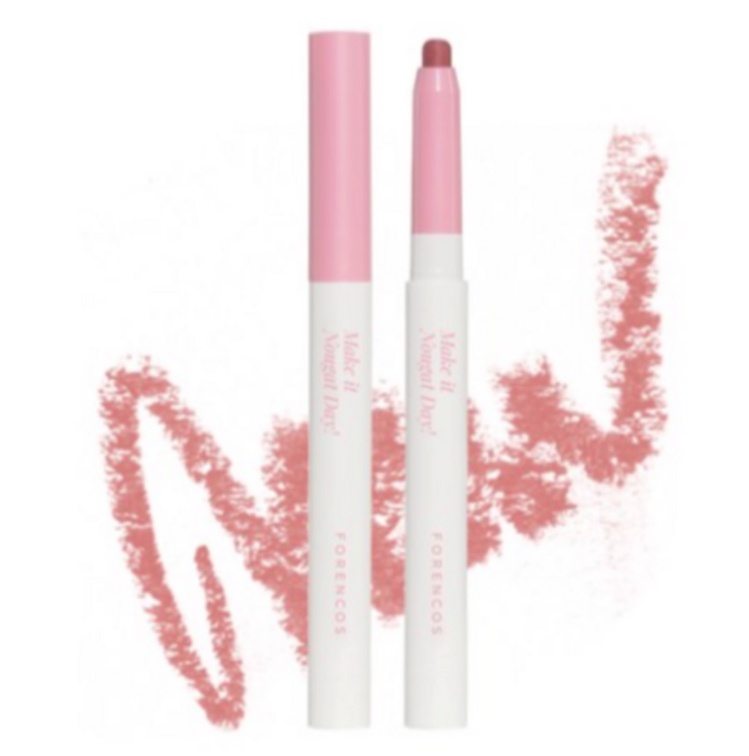 Nougat High & Fit Lip Pencil, 0.8g, 03 Strawberry Nougat, 1pack
