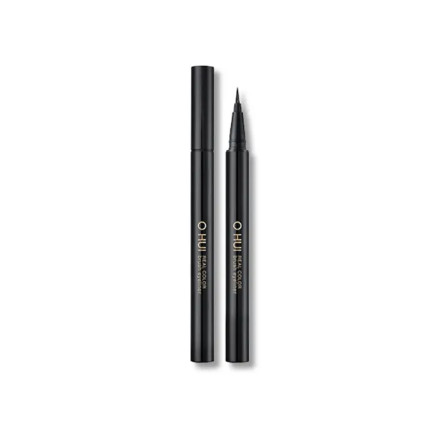 Real Color Brush Eyeliner, 0.6g, 01 Black, 1pack