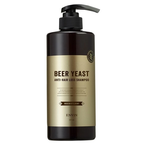 BEER YEAST ANTI-HAIR LOSS SHAMPOO, 600ml, 1pack