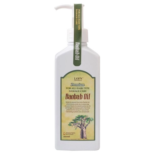 Baobab Hair Oil, 200ml, 1pack