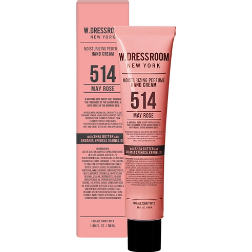 Perfume Hand Cream No.514 May Rose, 50ml, 1pack