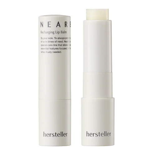 Near By Recharging Lip Balm [Plain], 3.8g, 1pack