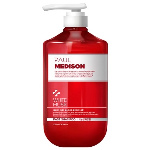 Deep Red Fast Shampoo [White Musk], 1,077ml, 1pack