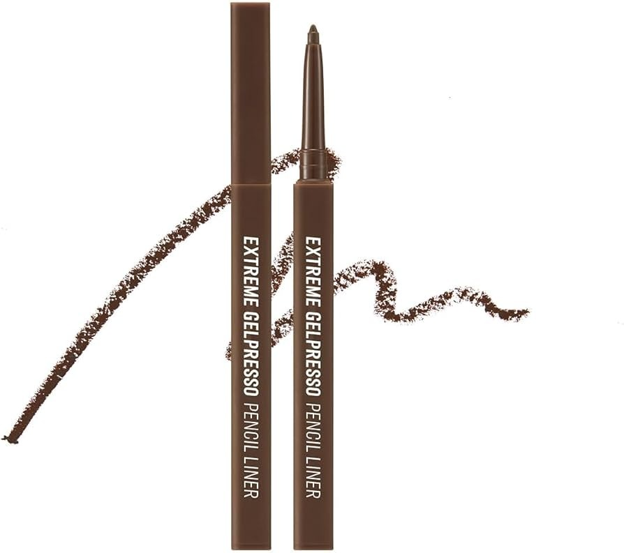 Extreme Gelpresso Pencil Liner, 0.35g, 02 Deep Brown, 1pack