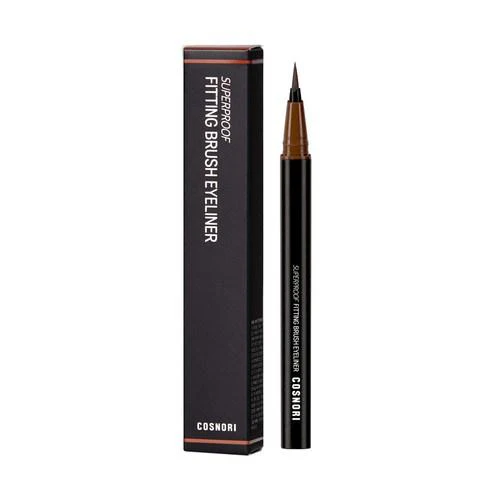 Super Proof Fitting Brush Eyeliner, 0.6g, 03 Brown, 1pack
