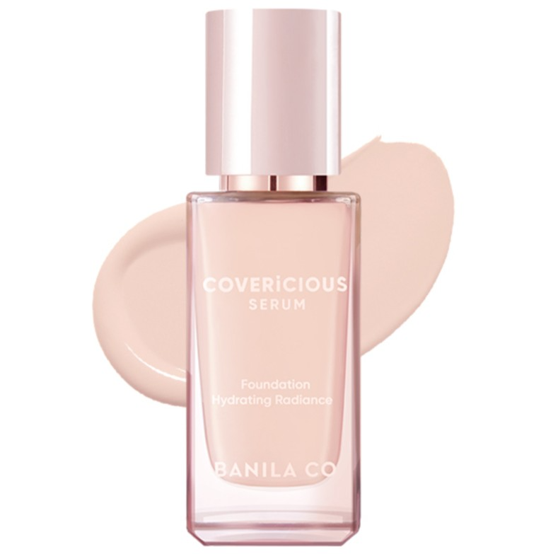 Coverlicious Serum Foundation [SPF38/PA++], Rose, 1pack