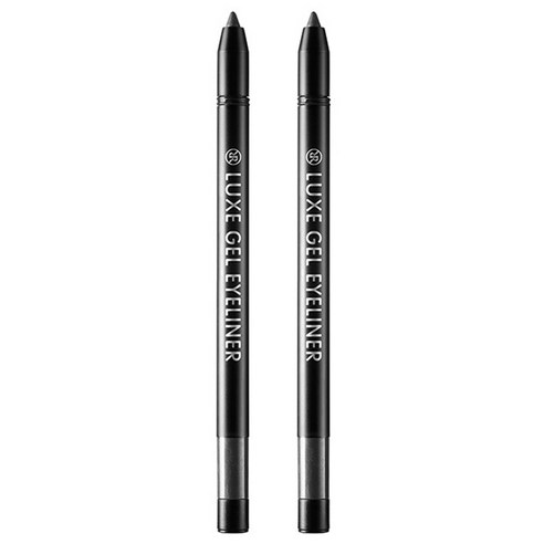 Luxe Gel Eyeliner, Pearl Black, 2packs